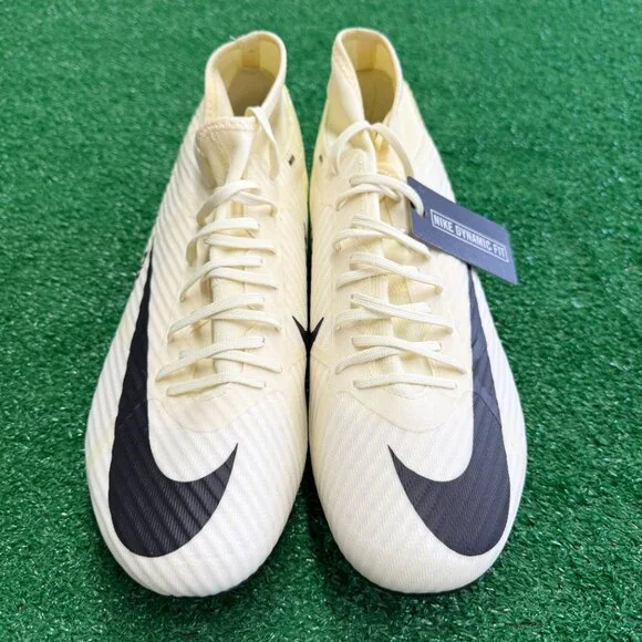 Nike Zoom Mercurial Superfly 9 Academy Mens Cleats Yellow DJ5625-700 VNDS Sz 12